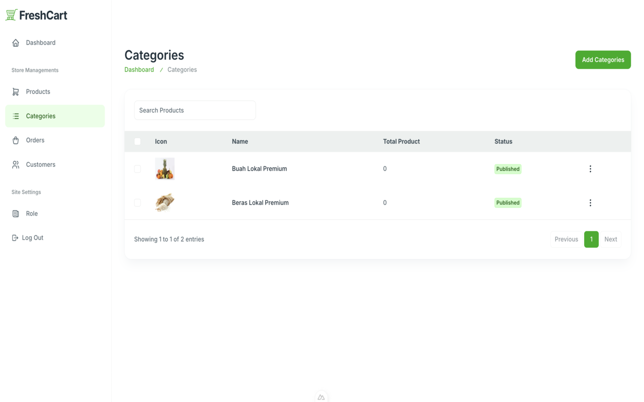 Foto kelas eCommerce Sayur dengan Golang & Nuxt.js